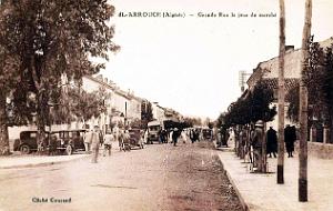 2048- El-Arrouch - Grande Rue un jour de Marche